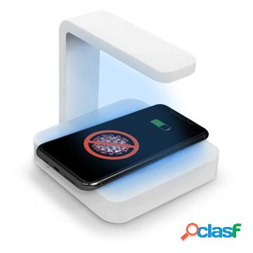 Sterilizzatore UV Multifunzione con Caricabatterie Wireless