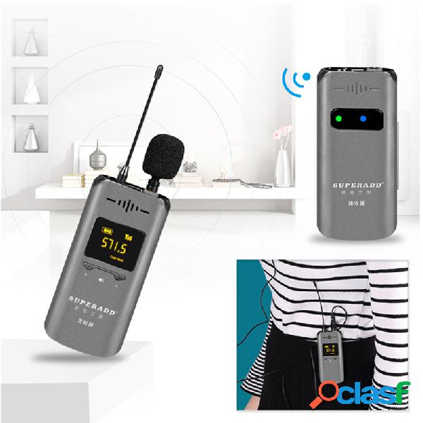 Superadd W-1 UHF Wireless Microfono Set con trasmettitore