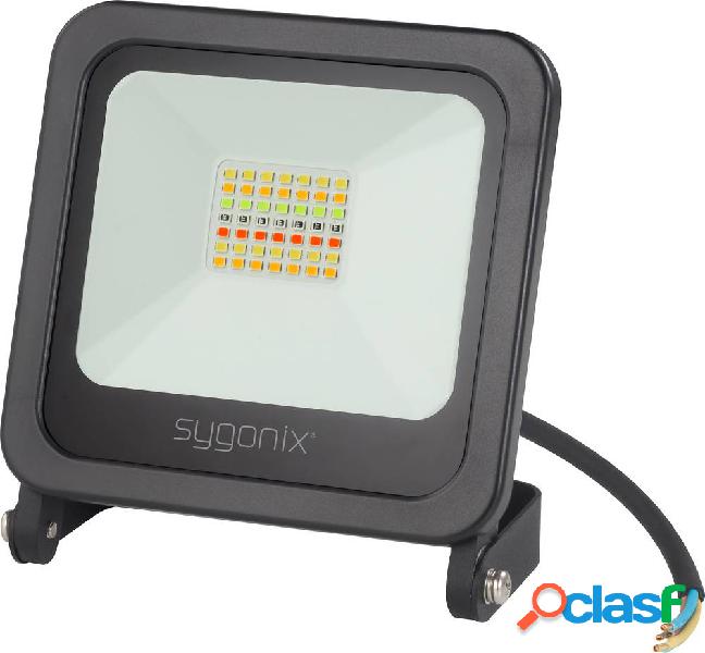 Sygonix Faretto da esterno SMD LED 24 W ERP: F (A - G) Nero