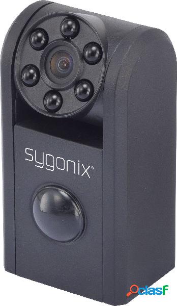Sygonix Mini telecamera di sorveglianza 32 GB con sensore di