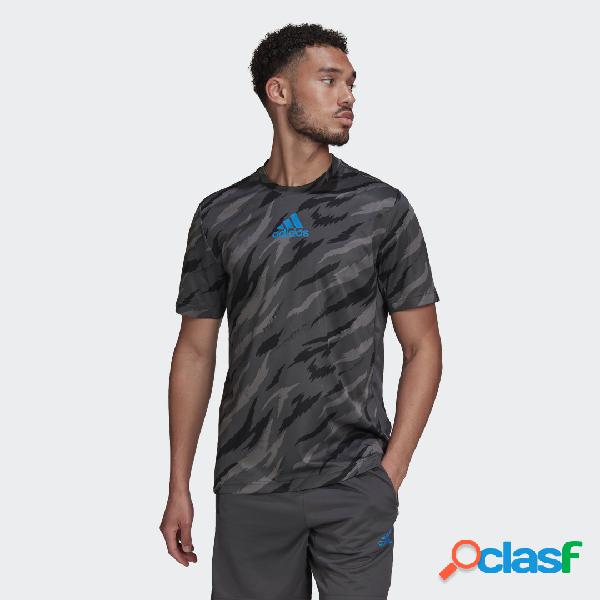 T-shirt AEROREADY Feelstrong Camo Sport