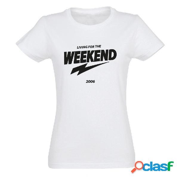 T-shirt Personalizzata - Donna - Bianco - M