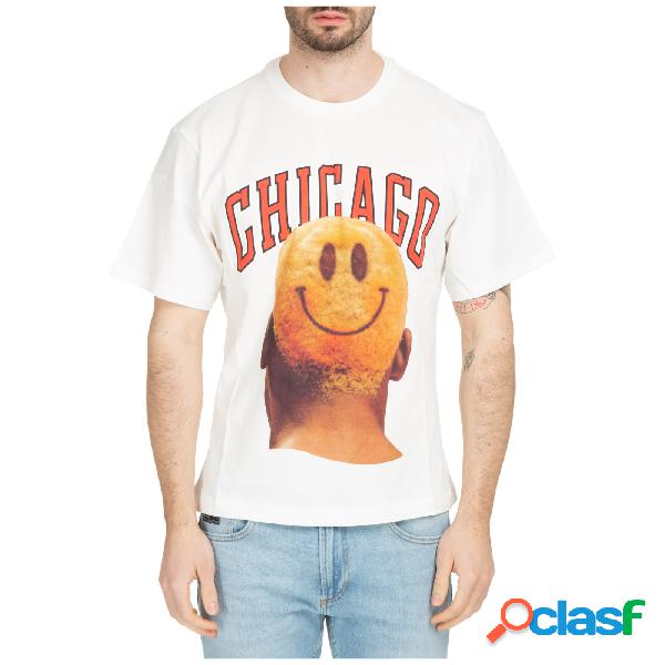 T-shirt maglia maniche corte girocollo uomo chicago player
