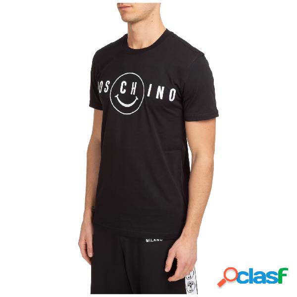 T-shirt maglia maniche corte girocollo uomo moschino x