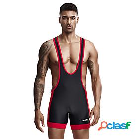 TAUWELL Mens One-piece Jumpsuit Activewear Set Workout