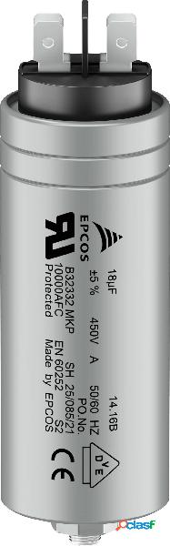 TDK B32332I6606J082 1 pz. Condensatore MKP a innesto 60 µF