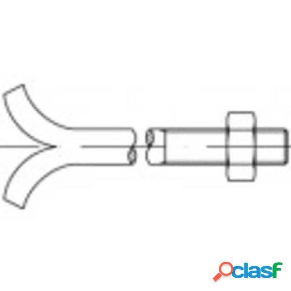 TOOLCRAFT 108094 Bulloni per muratura M12 100 mm Esagonale