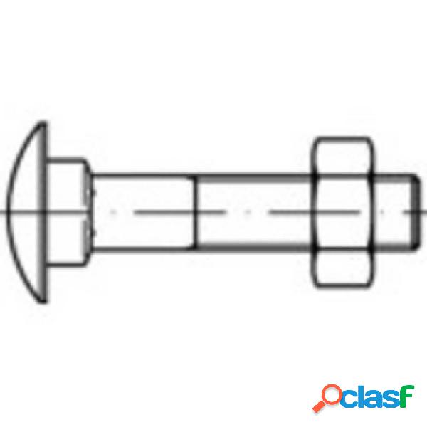 TOOLCRAFT 111443 Bullone a testa tonda M12 45 mm Esagonale