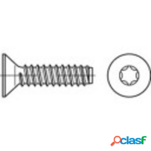 TOOLCRAFT 149904 Viti a testa svasata per lamiera 6.3 mm 38