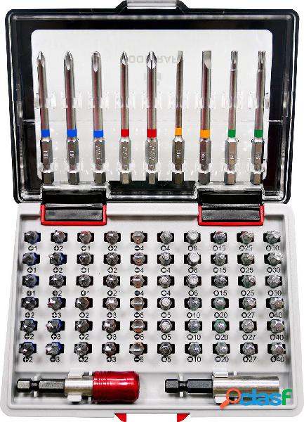 TOOLCRAFT 1613609 Kit inserti 71 parti Taglio, Croce