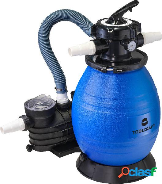 TOOLCRAFT Pompa filtrante 4000 l/h 8 m
