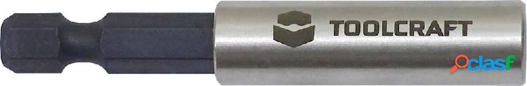 TOOLCRAFT TO-6918741 Porta puntei 6,3 mm (1/4”) con