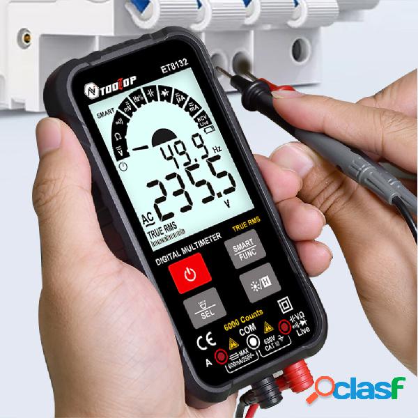 TOOLTOP ET8132 600V Ture RMS Smart Digital Multimetri