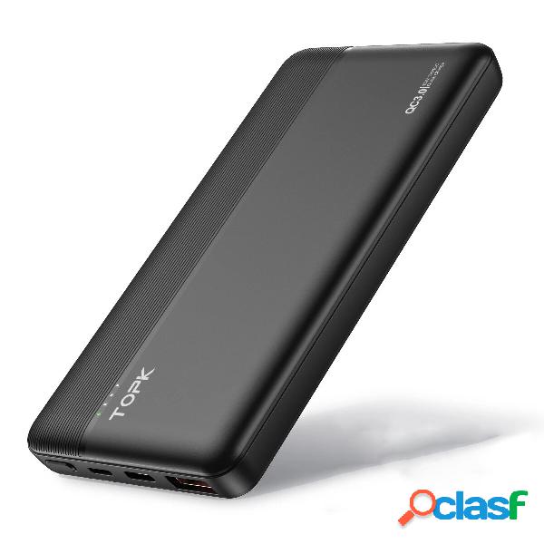 TOPK I1015P 10000mAh Power Bank esterno Batteria