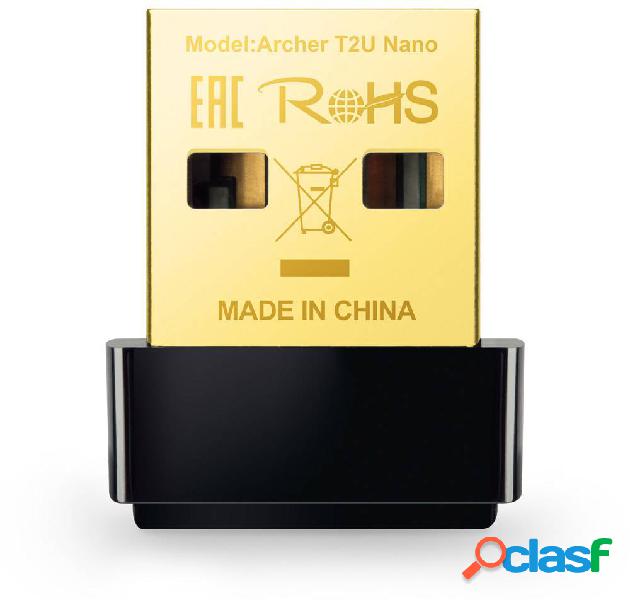 TP-LINK Archer T2U Nano Adattatore WLAN USB 2.0 600 MBit/s