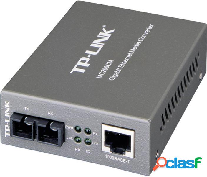 TP-LINK MC200CM 1x SC, LAN Media converter di rete 1 GBit/s