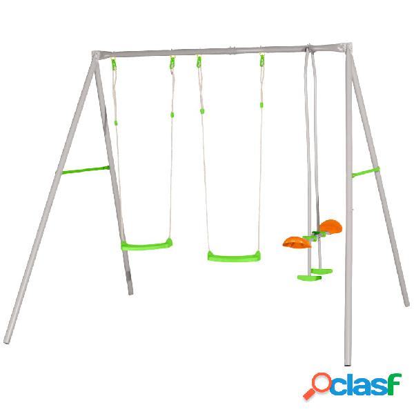 TRIGANO Axion Set Altalena Louise 259x213x220 cm Acciaio