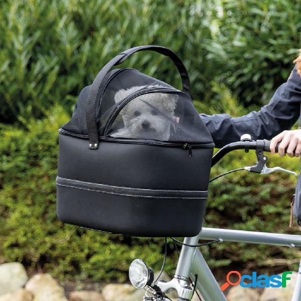 TRIXIE Cestino Anteriore Bici per Animali Domestici 41x47x29
