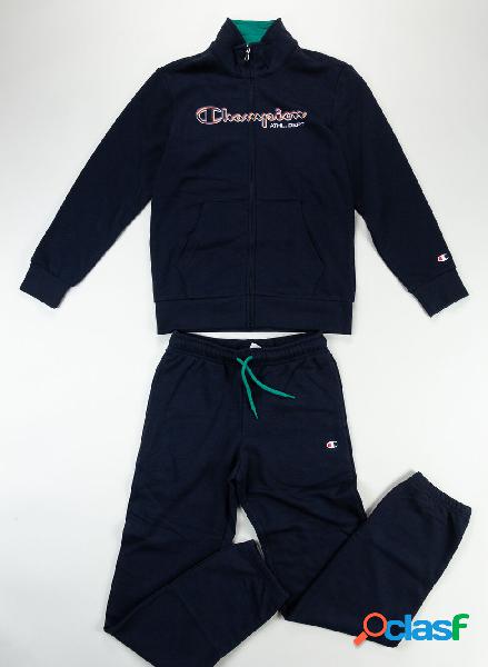 TUTA FULL ZIP LOGO RAGAZZO