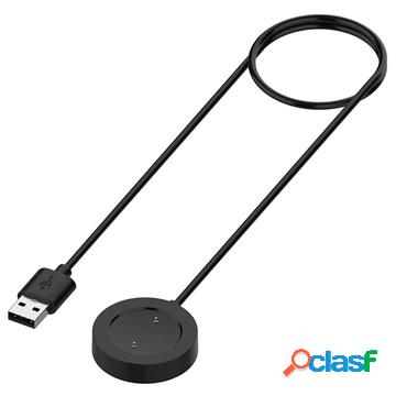 Tactical Xiaomi Mi Watch USB Charging Cable - 1m - Black