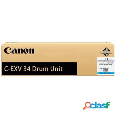 Tamburo Canon 3787B003 C-EXV34 originale CIANO