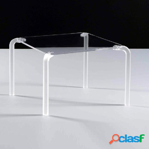 Tavolino quadrato basso 46x46xh33 cm FINNY 4 - in