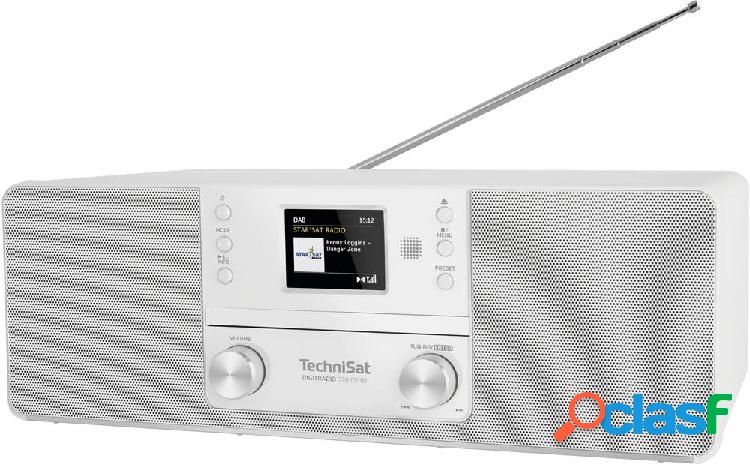 TechniSat DIGITRADIO 370 CD BT Radio CD DAB+, FM CD Bianco