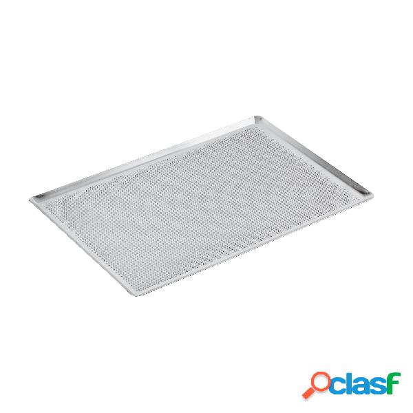 Teglia Piana Alluminio Forato Cm 32,5x53x1, peso 0,53 kg