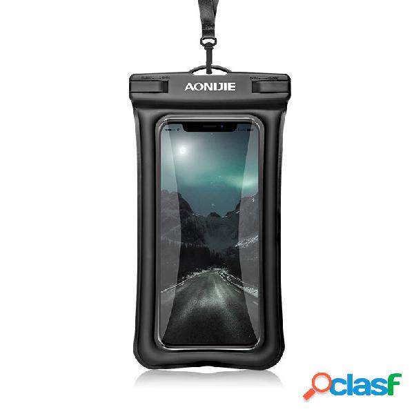 Telefono impermeabile touch screen AONIJIE E4104 Borsa 30 m
