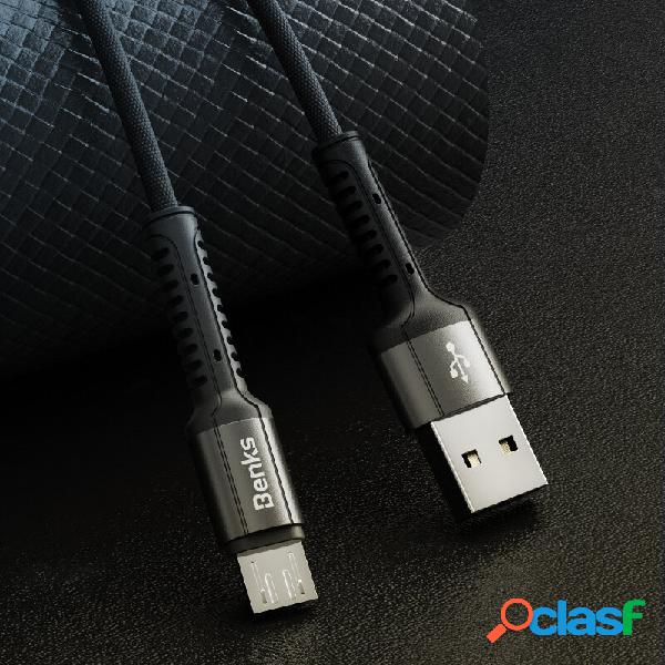 Tessuto intrecciato Benks 2A Nylon Intrecciato Type-C Cavo