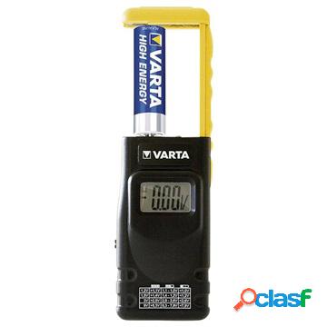 Tester di Batterie Digital Varta LCD per AAA, AA, C, D, 9V,