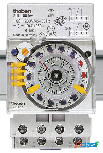 Theben 1880108 Timer per guida DIN