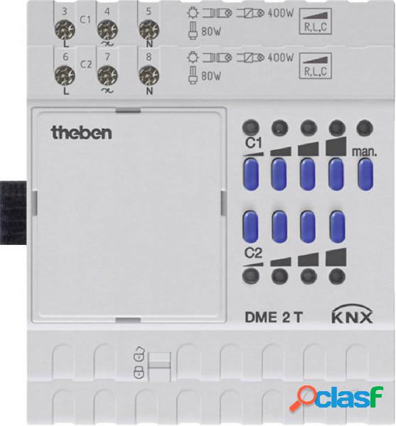 Theben KNX 4930275 Dimmer DME 2 T KNX