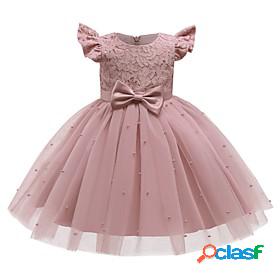 Toddler Little Girls Dress Plain Party Performance Tulle