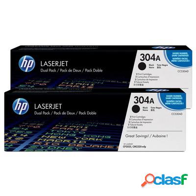 Toner Hp CC530AD (Conf. da 2 pz.) originale NERO