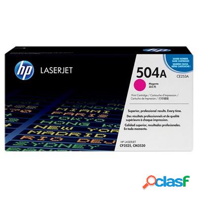 Toner Hp CE253A originale MAGENTA