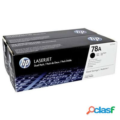 Toner Hp CE278AD (Conf. da 2 pz.) originale NERO