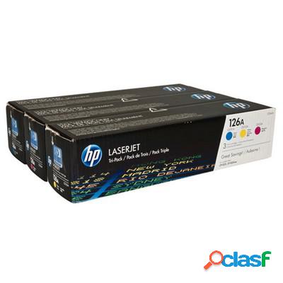 Toner Hp CF341A (Conf. da 3 pz.) originale COLORE