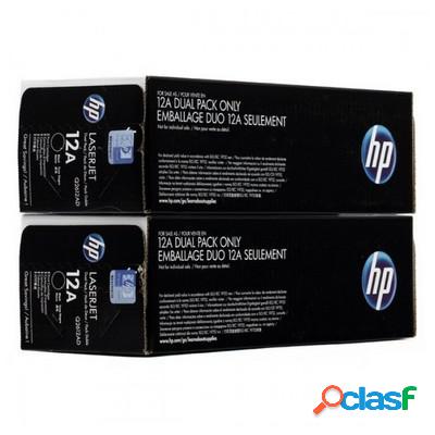 Toner Hp Q2612AD (Conf. da 2 pz.) originale NERO