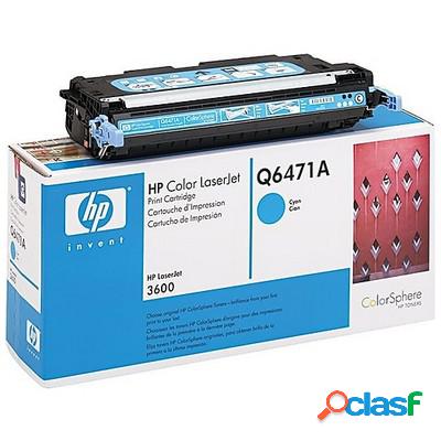 Toner Hp Q6471A originale CIANO