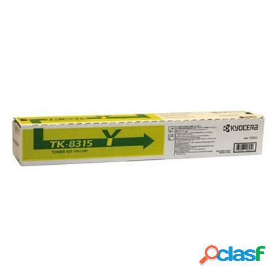 Toner Kyocera-Mita 1T02MVANL0 TK8315Y originale GIALLO