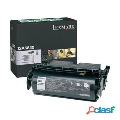 Toner Lexmark 12A6830 originale NERO