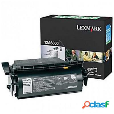 Toner Lexmark 12A6860 originale NERO