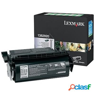 Toner Lexmark 1382920 originale NERO