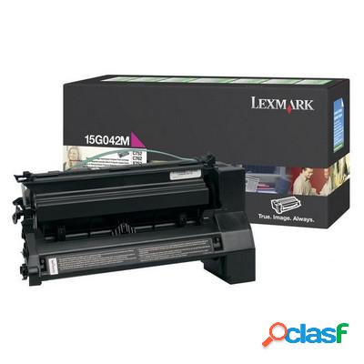 Toner Lexmark 15G042M originale MAGENTA