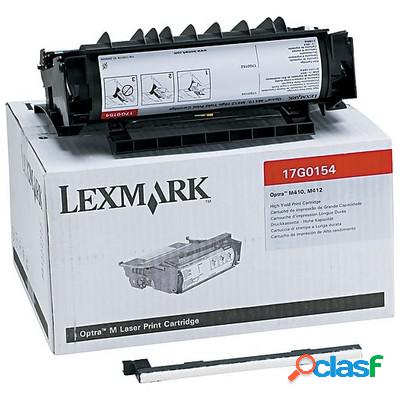 Toner Lexmark 17G0154 originale NERO