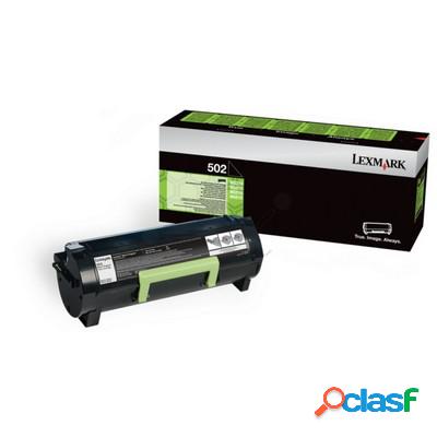 Toner Lexmark 50F200E 502E originale NERO