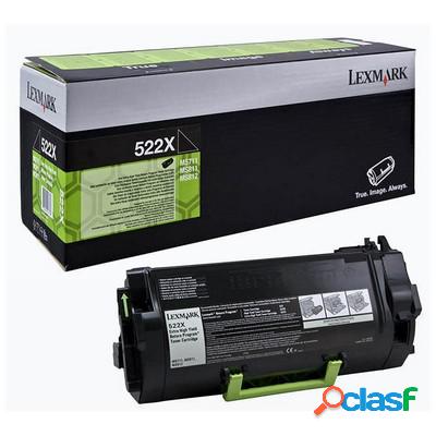 Toner Lexmark 52D2X00 originale NERO