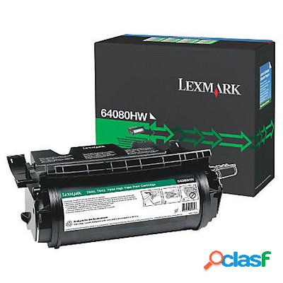 Toner Lexmark 64080HW originale NERO