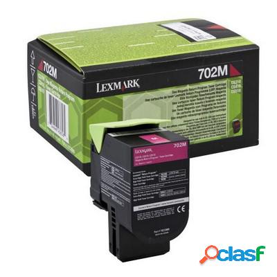 Toner Lexmark 70C20M0 originale MAGENTA